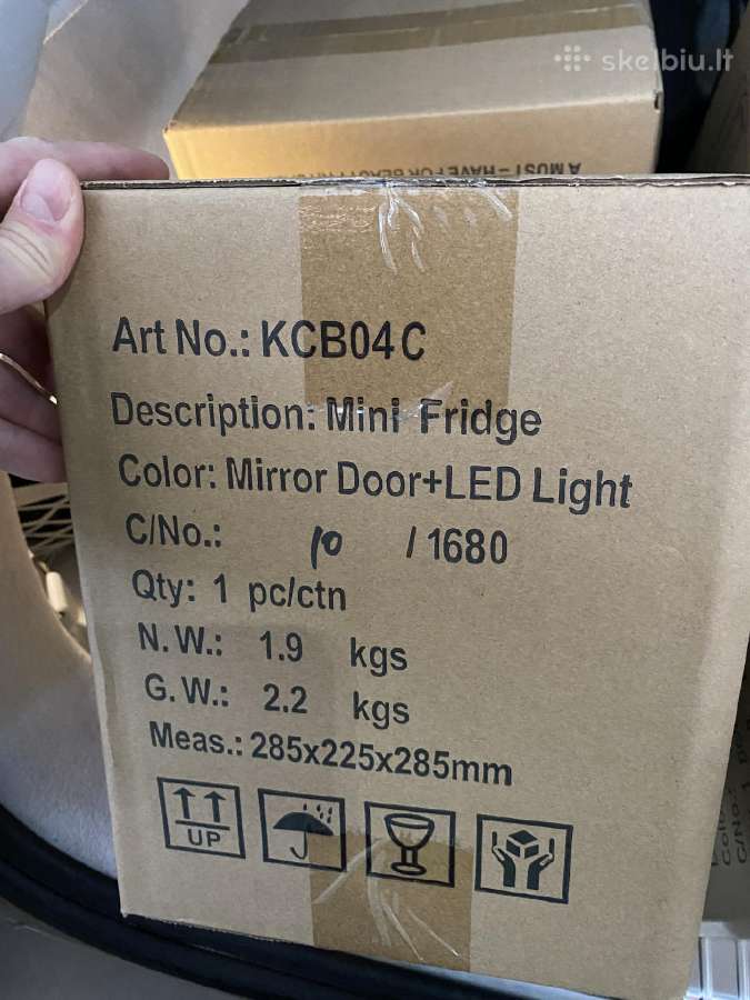 Mini kosmetikos šaldytuvai+LED+12v auto 50vnt min - nuotraukos Nr. 4