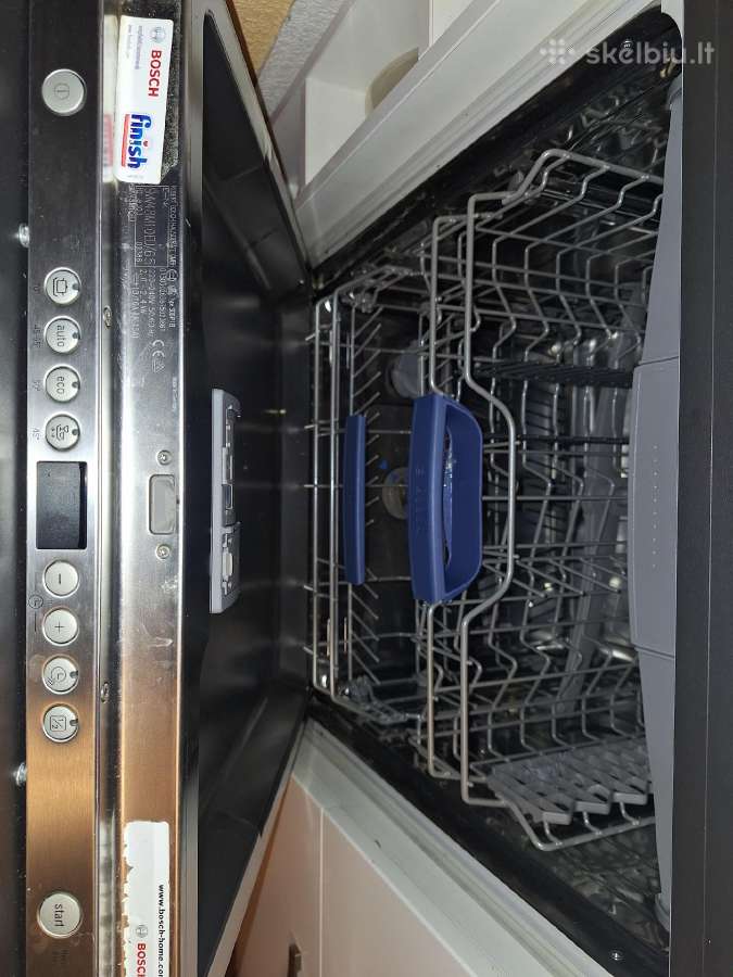 Bosch Smv48m30eu įmontuojama indaplovė, vokiška 90 - nuotraukos Nr. 3