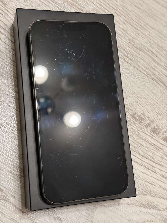iPhone 13 pro, 128gb, grafito spalvos - nuotraukos Nr. 3