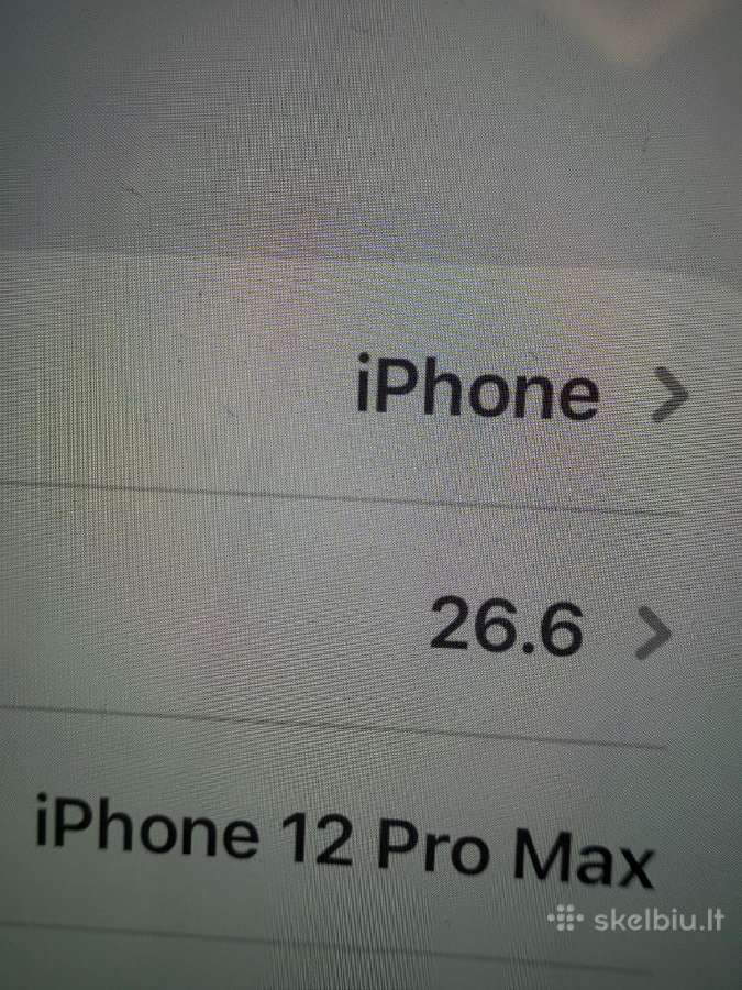 iPhone 12 pro max - nuotraukos Nr. 5