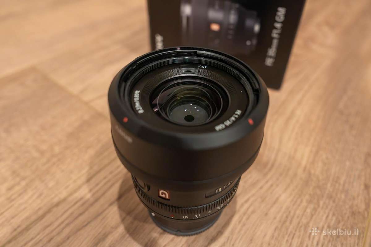 Sony Fe 35 mm f1.4 Gm, LT garantija - nuotraukos Nr. 2