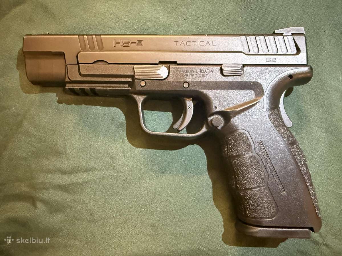 Hs-9 Tactical G2 9x19- labai geros būklės(deklas) - nuotraukos Nr. 4