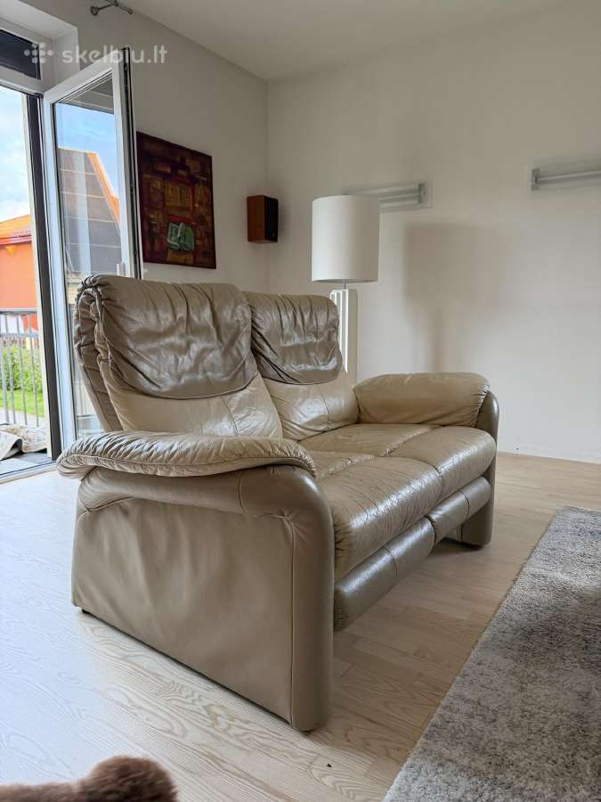 Odinė sofa - nuotraukos Nr. 6