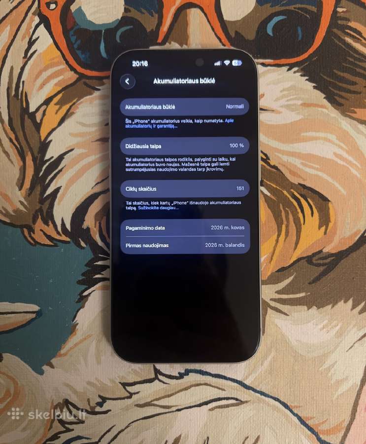 iPhone 17 Pro 512gb (Idealus) 1350€ - nuotraukos Nr. 7