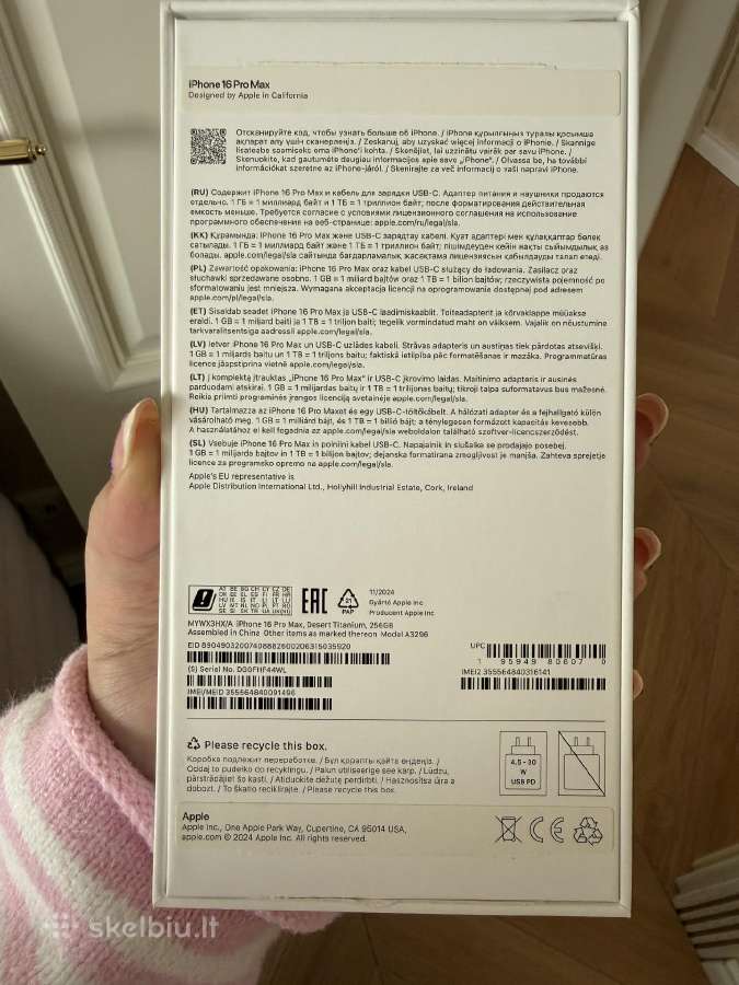 iPhone 16 Pro Max - nuotraukos Nr. 9