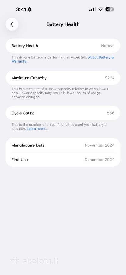 iPhone 16 Pro Max - nuotraukos Nr. 10