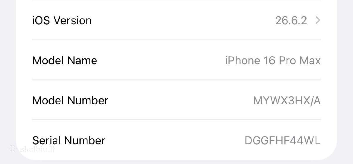 iPhone 16 Pro Max - nuotraukos Nr. 11
