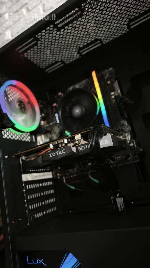 Zaidimu kompiuteris su Ryzen 5 ir Rtx 2060 - nuotraukos Nr. 3