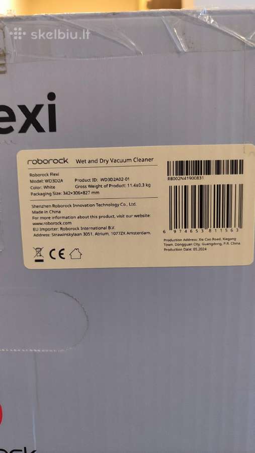 Roborock Flexi Wd3d2a - nuotraukos Nr. 7