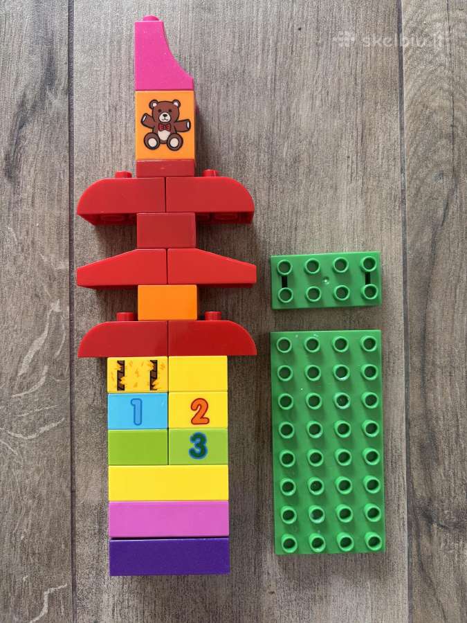 333 dalių blokelių konstruktorius+lego Duplo - nuotraukos Nr. 6