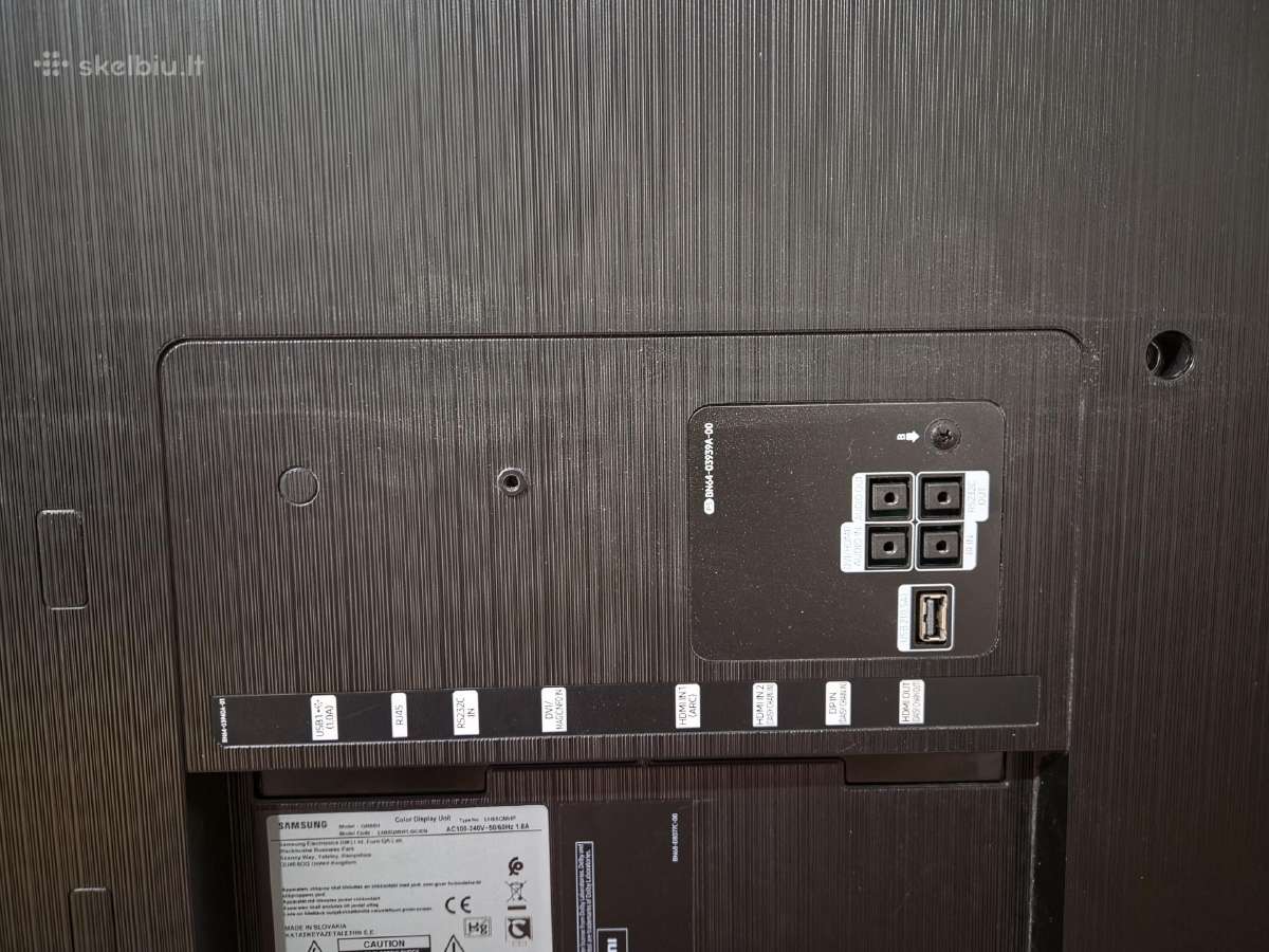 Samsung Smart Signage Qm65h 4k 500nit Dp/hdmi/lan - nuotraukos Nr. 5
