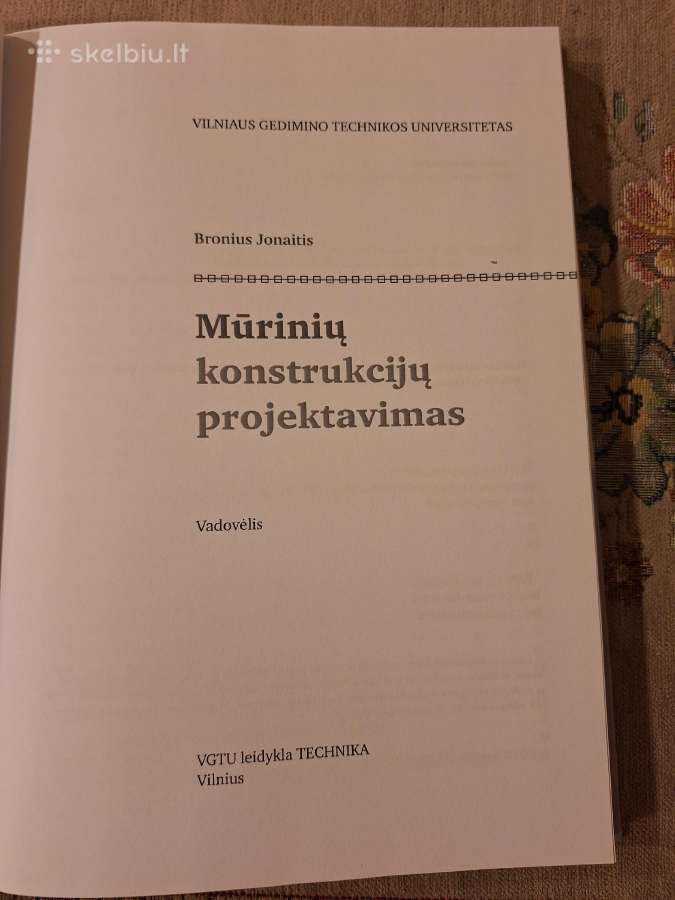 Mūrinių konstrukcijų projektavimas - nuotraukos Nr. 2