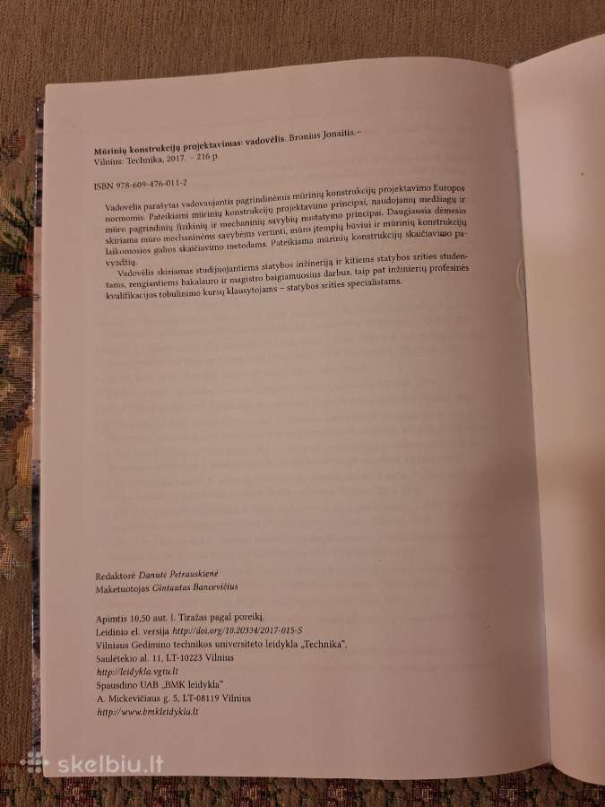 Mūrinių konstrukcijų projektavimas - nuotraukos Nr. 6