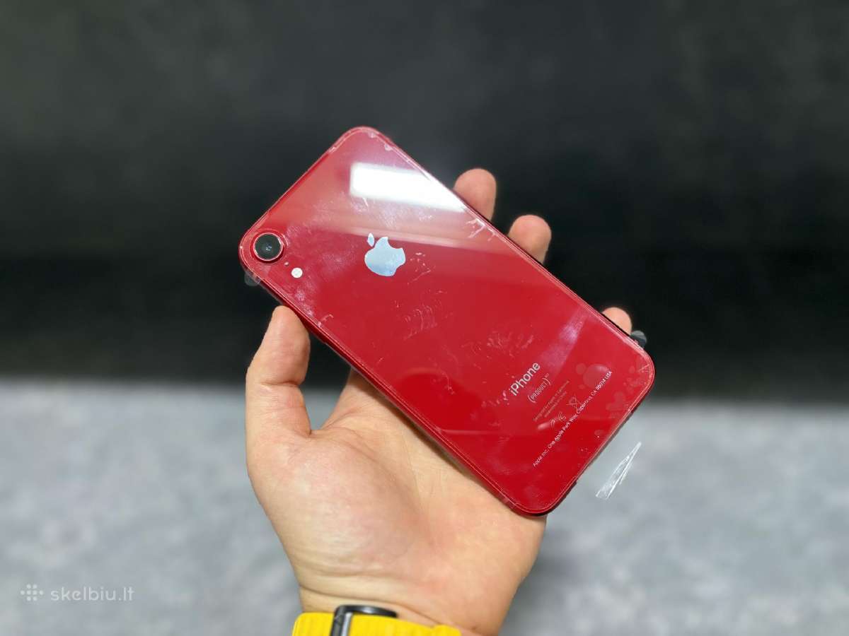 iPhone Xr (product)red 64 GB - nuotraukos Nr. 2
