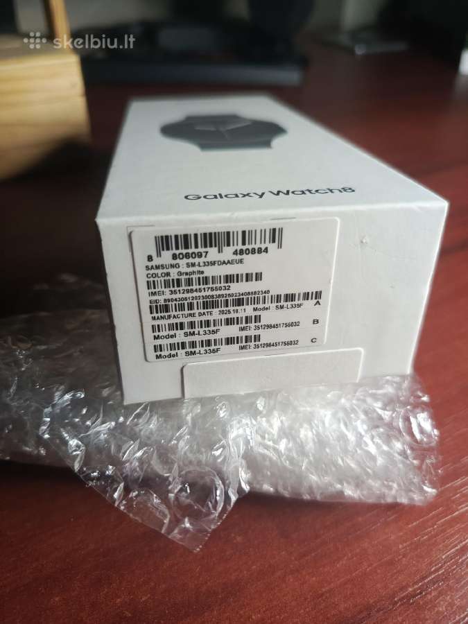 Samsung Galaxy Watch8 44 mm Lte – puiki būklė - nuotraukos Nr. 8