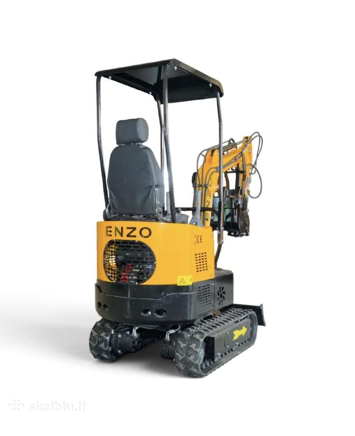 Mini Ekskavatorius Enzo Ht-10b, dyzelinis, 1 tonos - nuotraukos Nr. 6