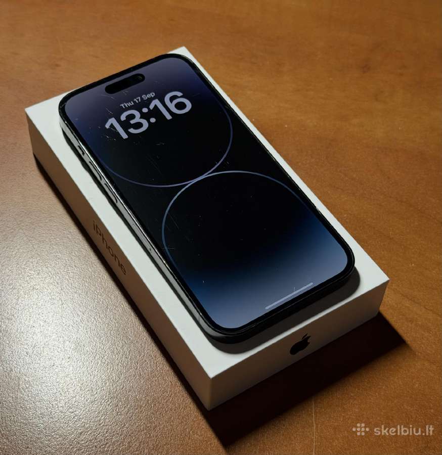 iPhone 14 Pro 256gb Space Black - nuotraukos Nr. 2