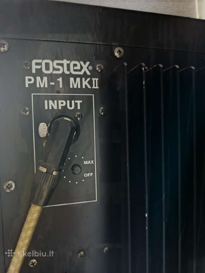 Aktivios studiines monitoriai Fostex - nuotraukos Nr. 5