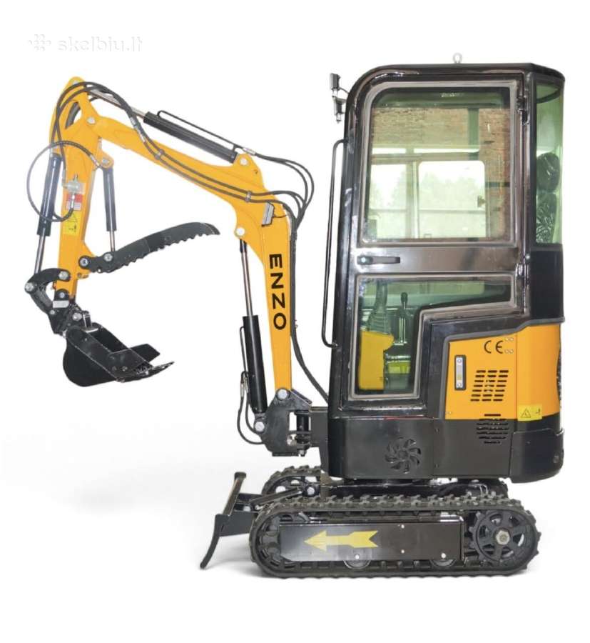 Mini Ekskavatorius Enzo Ht-10b, dyzelinis, 1 tonos - nuotraukos Nr. 12