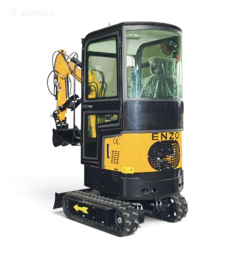 Mini Ekskavatorius Enzo Ht-10b, dyzelinis, 1 tonos - nuotraukos Nr. 13