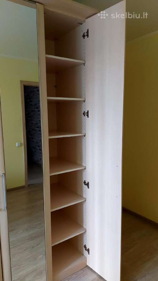 Aukštos kokybės 4 durų spinta su veidrodžiais - nuotraukos Nr. 3