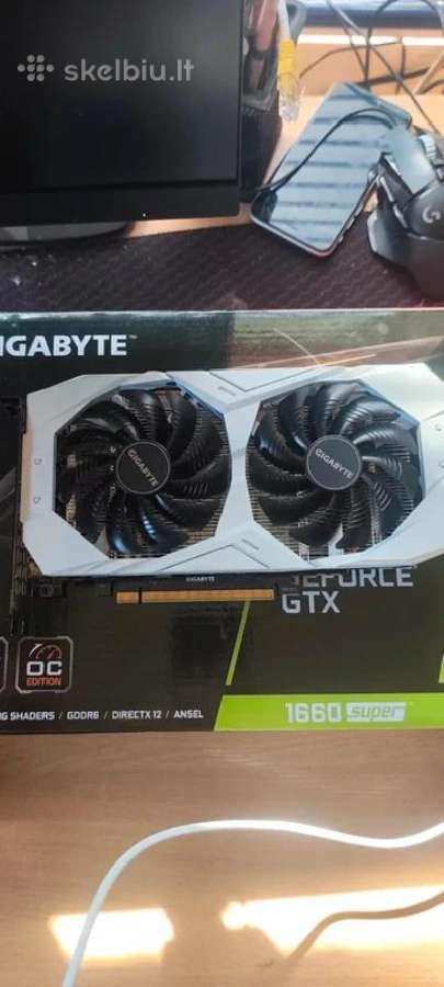 Gigabyte Gtx 1660 Super 6gb - nuotraukos Nr. 2