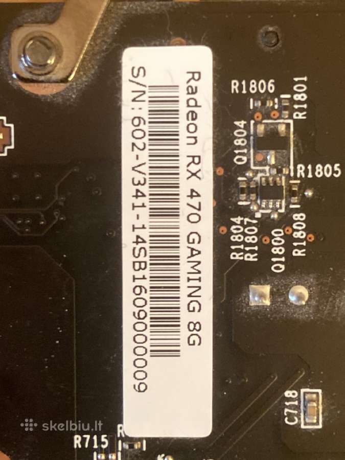 Radeon Rx 470 Gaming 8g - nuotraukos Nr. 4