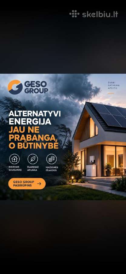 Saulės elektrinės ir įkrovimo stotelės – Geso - nuotraukos Nr. 3
