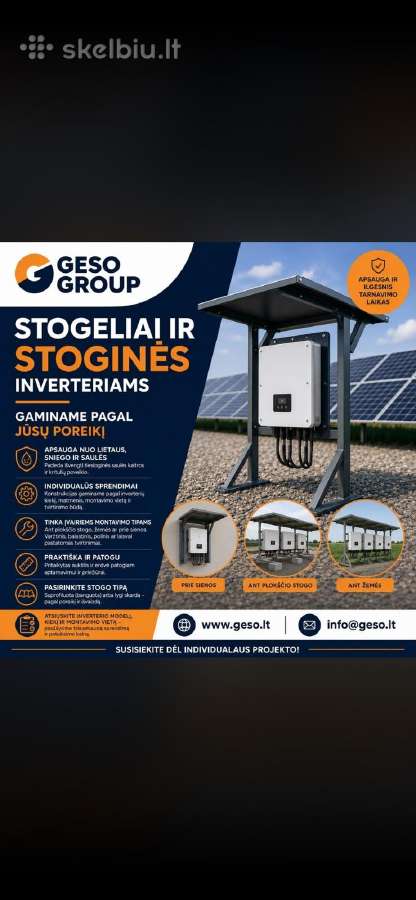 Saulės elektrinės ir įkrovimo stotelės – Geso - nuotraukos Nr. 4