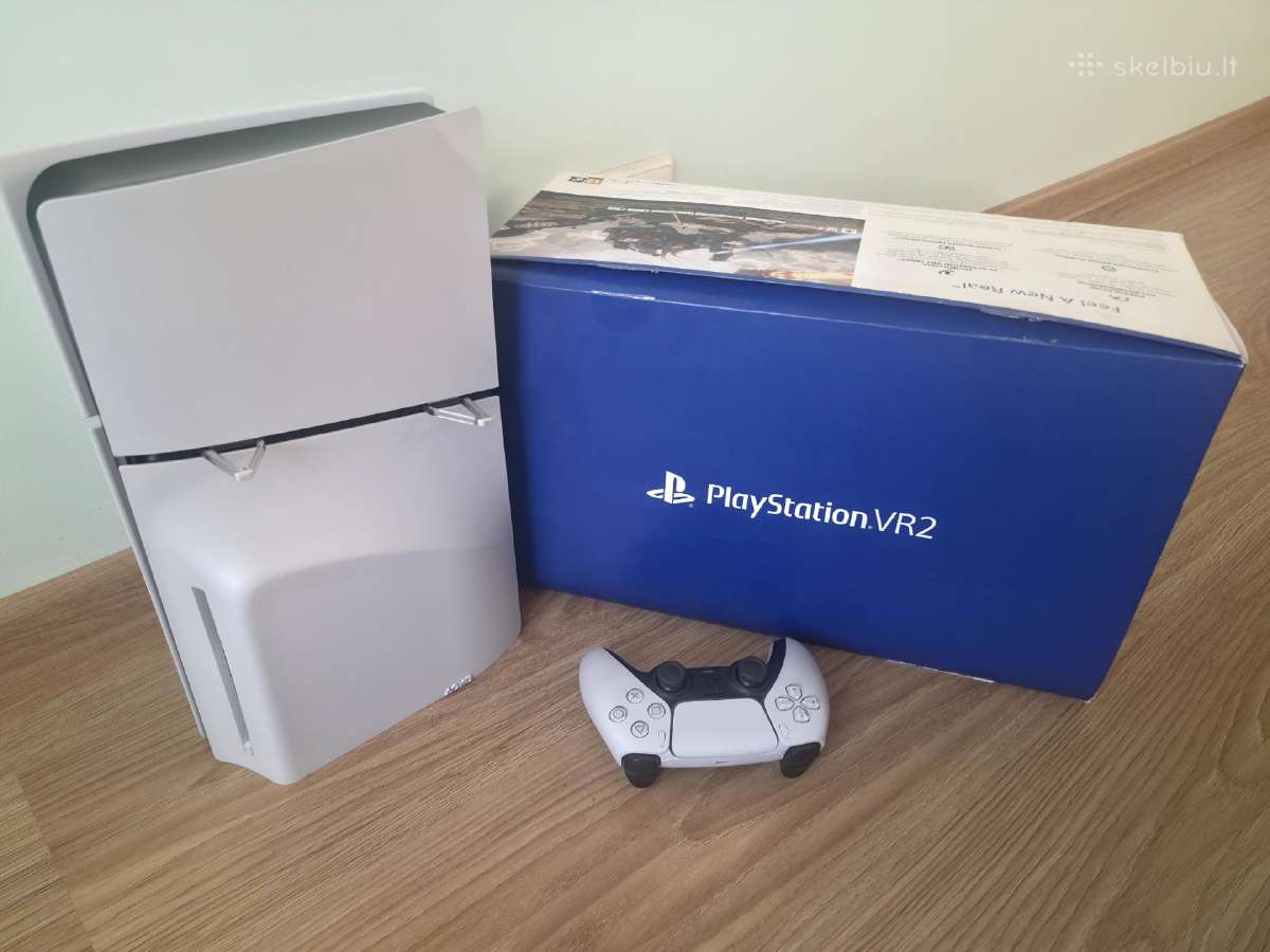 Ps5 slim diskine + vr2 akiniai - nuotraukos Nr. 6