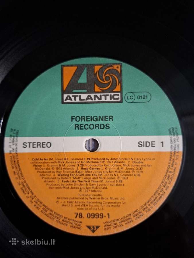 Foreigner 1982 "Records" - nuotraukos Nr. 5