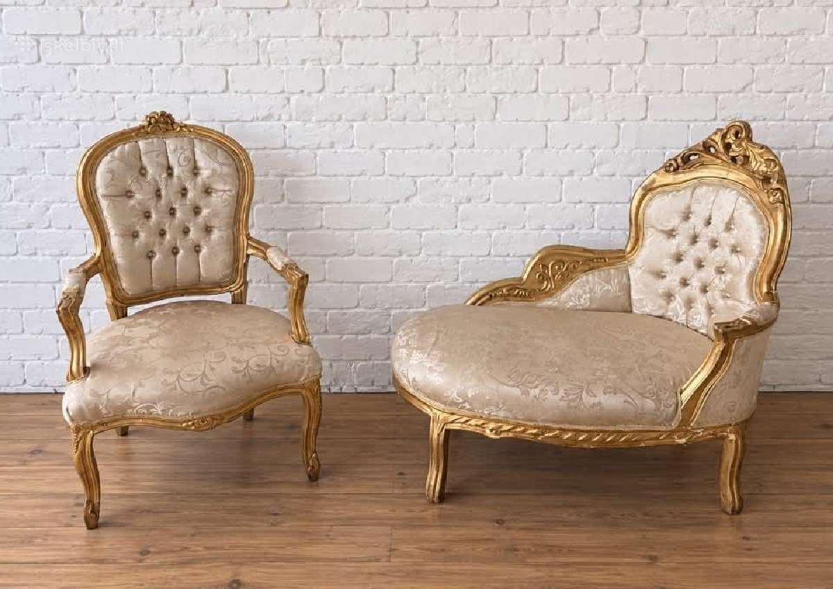 Louis XV komplektas - nuotraukos Nr. 2