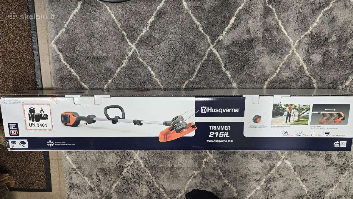 Husqvarna 215il trimerisž.naujas.akumuliatorinė žo - nuotraukos Nr. 6