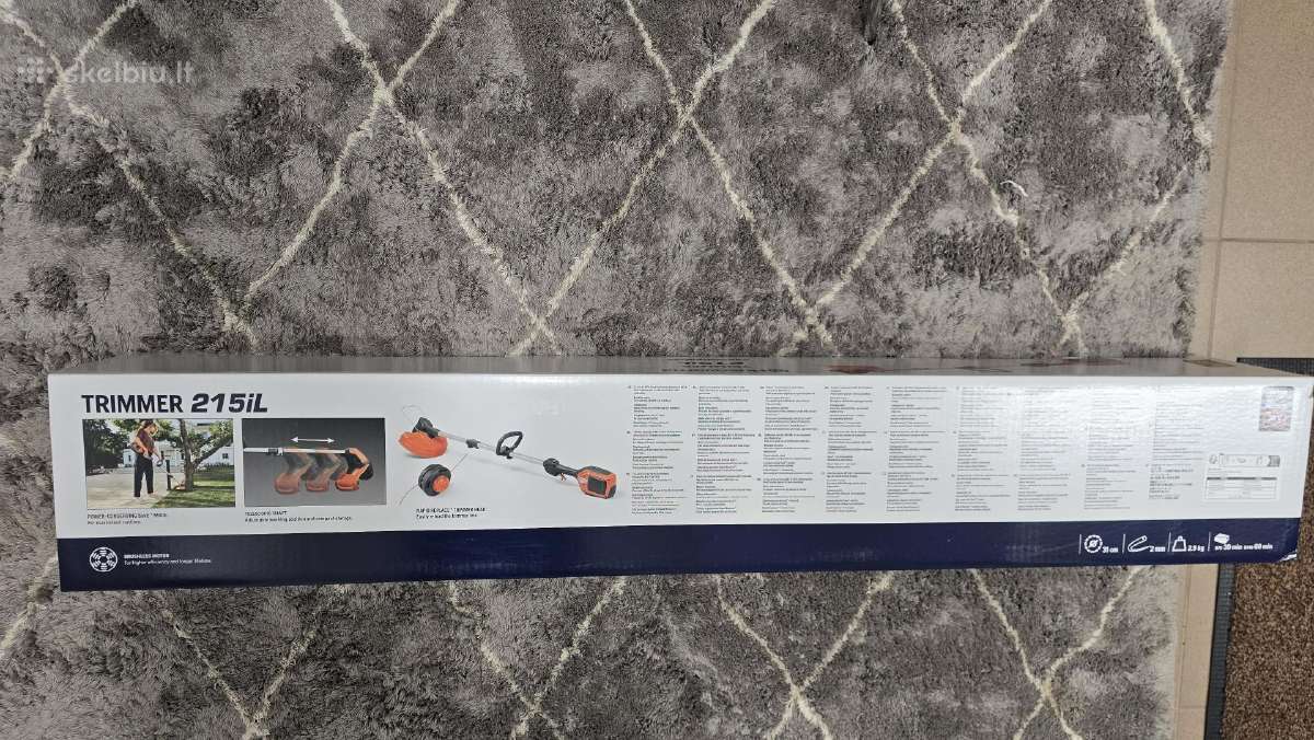 Husqvarna 215il trimerisž.naujas.akumuliatorinė žo - nuotraukos Nr. 8