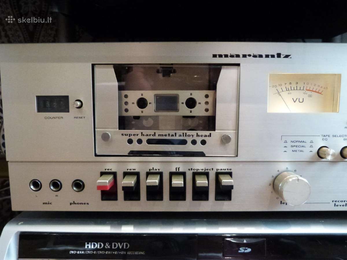 Kasetines Dekos Technics RS-bx501. Marantz Sd1015. - nuotraukos Nr. 18