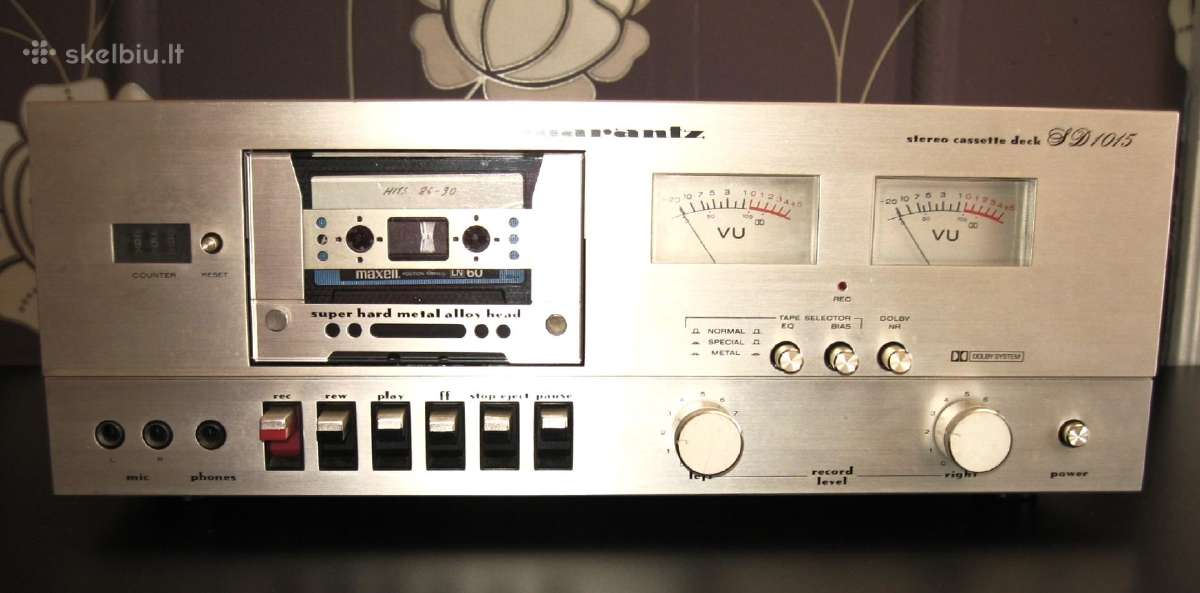 Kasetines Dekos Technics RS-bx501. Marantz Sd1015. - nuotraukos Nr. 22