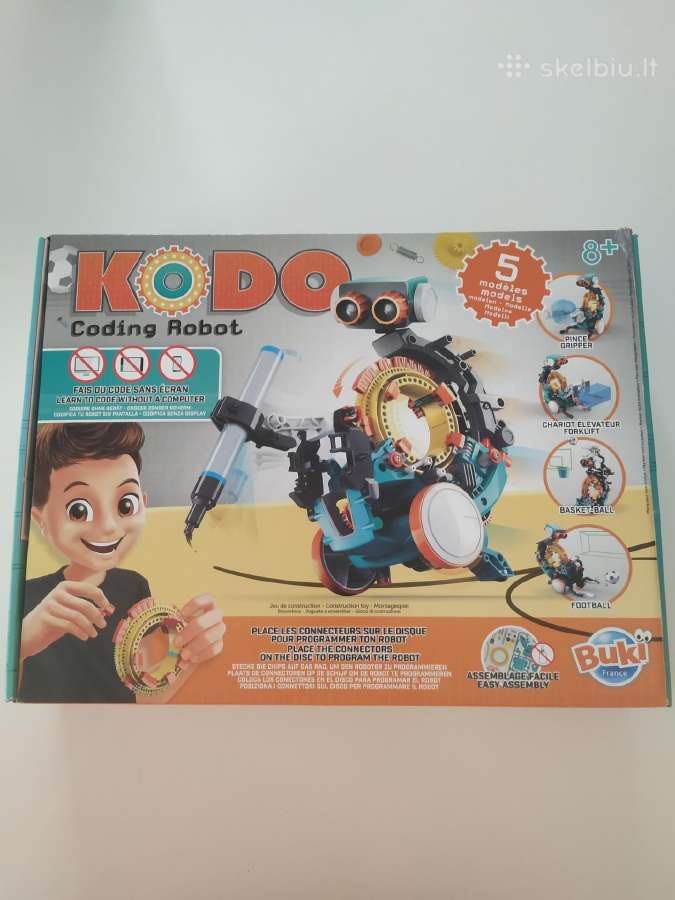 Konstruktorius kodavimo robotas nuo 8 m. - nuotraukos Nr. 2