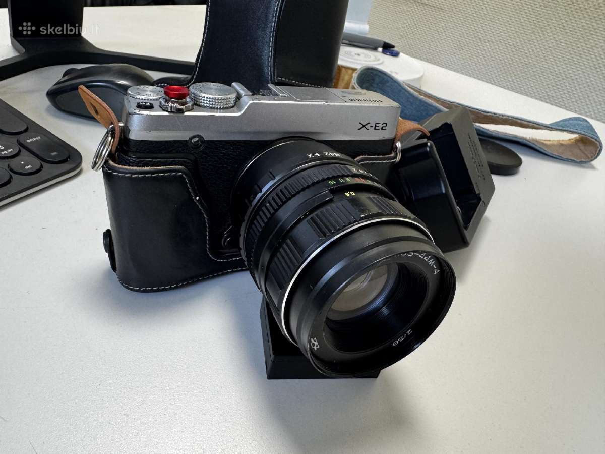 Fujifilm sisteminis fotoaparatas su priedais - nuotraukos Nr. 2