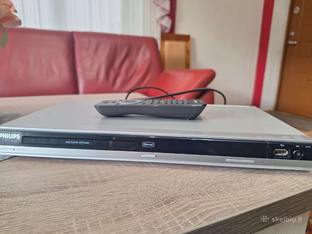 Dvd grotuvas Philips Dvp3266k - nuotraukos Nr. 2