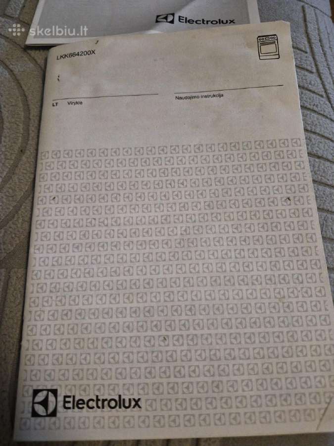 Parduodama Electrolux Lkk664200x Viryklė - nuotraukos Nr. 5