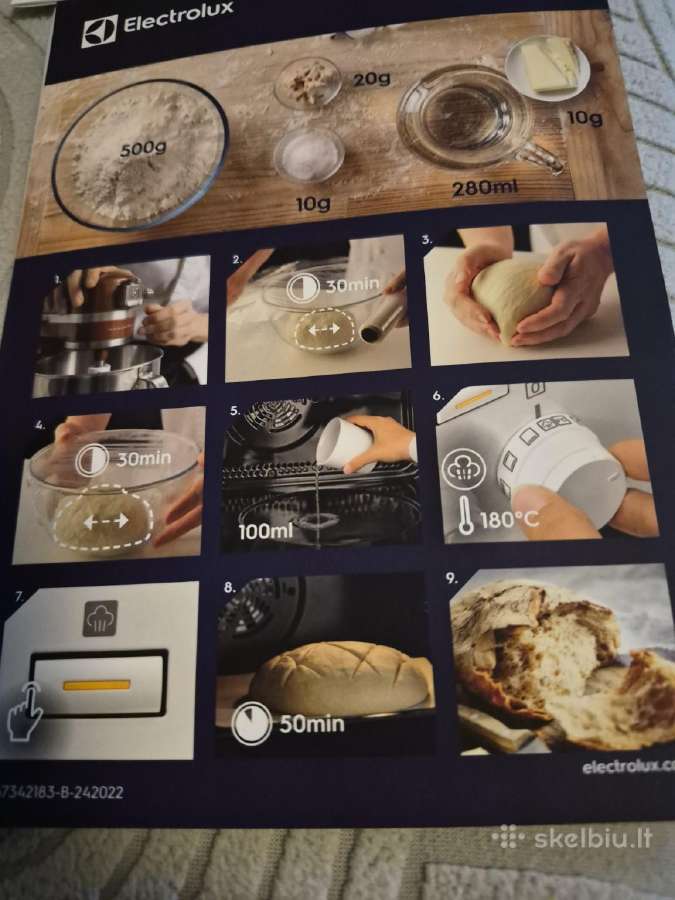 Parduodama Electrolux Lkk664200x Viryklė - nuotraukos Nr. 6