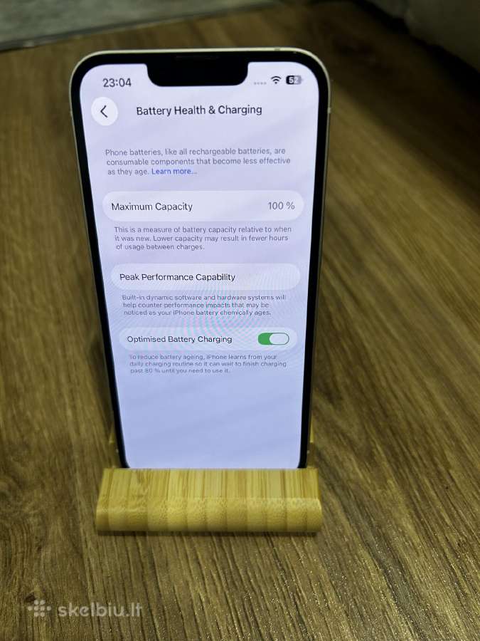iPhone 14 512gb originali baterija 100 - nuotraukos Nr. 3