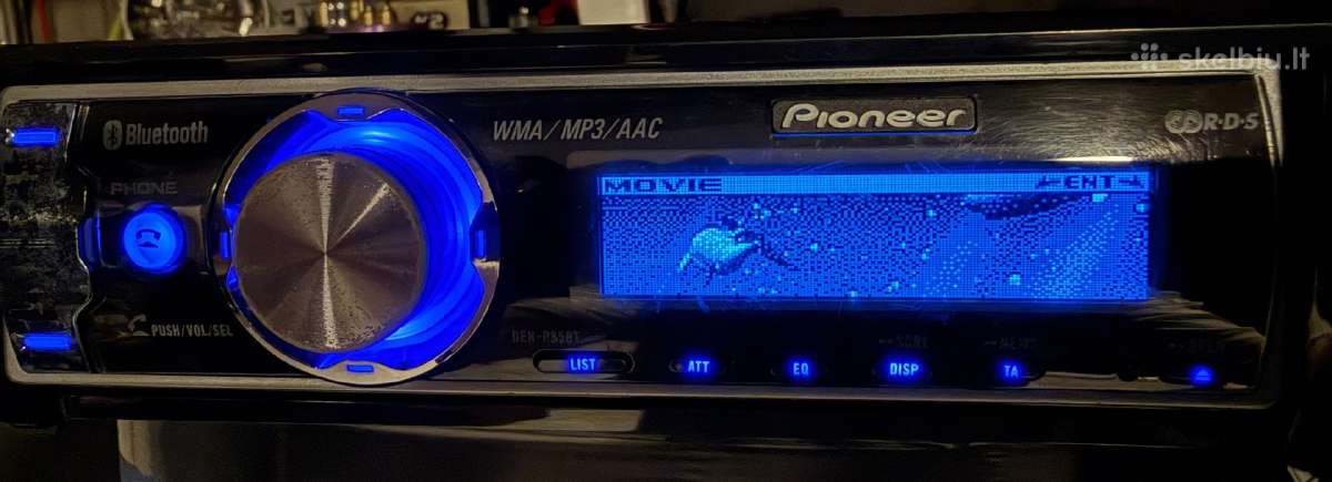 Pioneer deh-p85bt / automagnetolos - nuotraukos Nr. 3