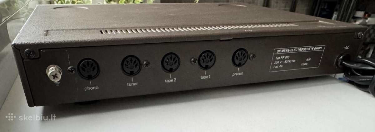 Siemens rp-666 ir re-666 / stiprintuvai - nuotraukos Nr. 3