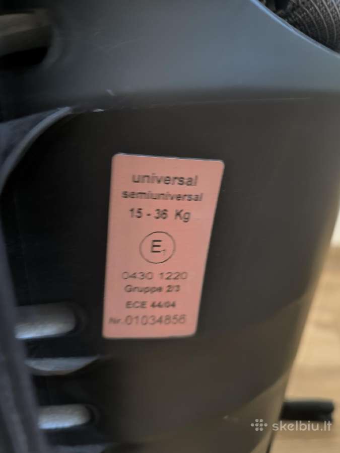 Automobilinė kėdutė 15-36kg Recaro - nuotraukos Nr. 7