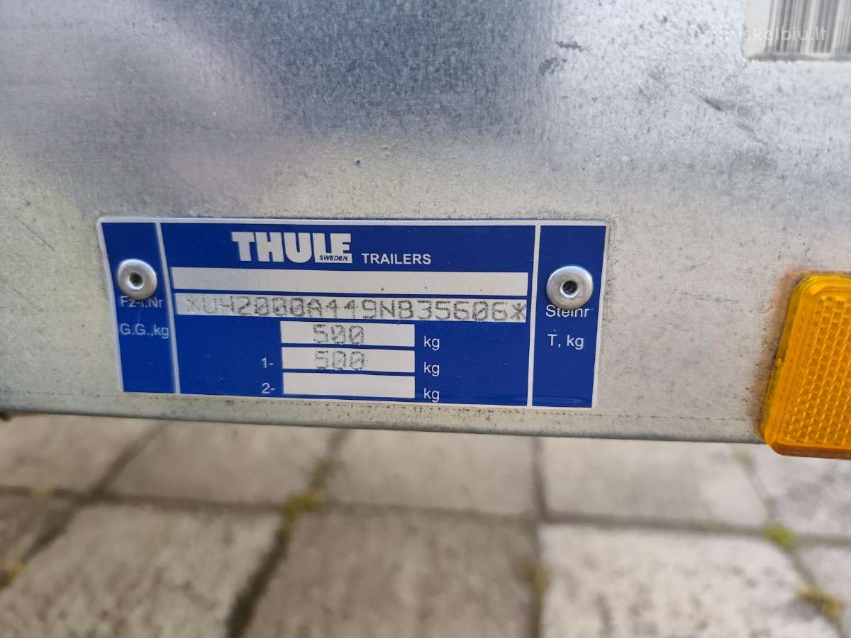Lengvo automobilio priekaba - nuotraukos Nr. 5