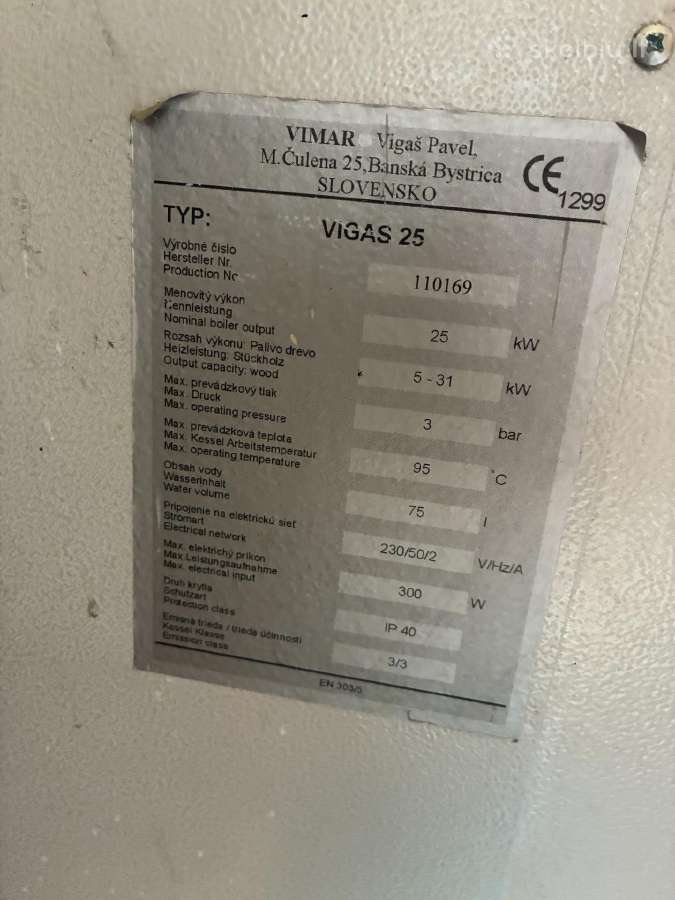 Katilas Vimar Vigas 25 - nuotraukos Nr. 3