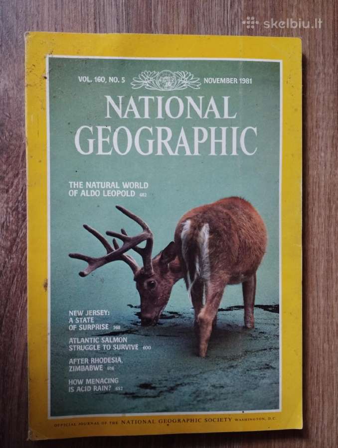 1970-80 m. „National Geographic“ žurnalai - nuotraukos Nr. 6