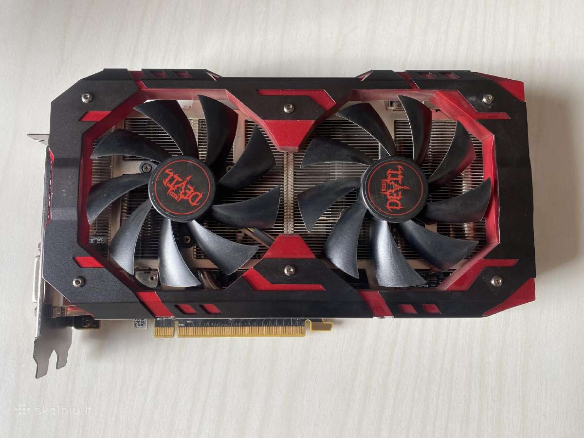 Rx580 8gb Red Devil - nuotraukos Nr. 5