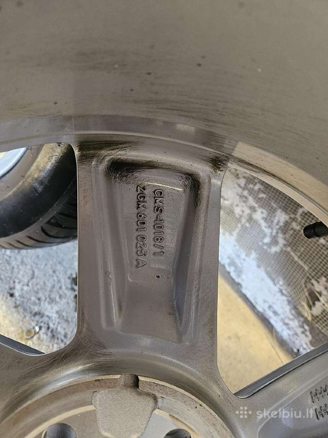VW ratlankiai su padangomis - nuotraukos Nr. 5